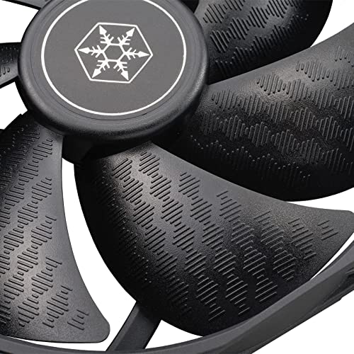 Image of Silverstone Technology Shark Force 140 Performance Enhanced 140mm PWM Fan, SST-SF140B