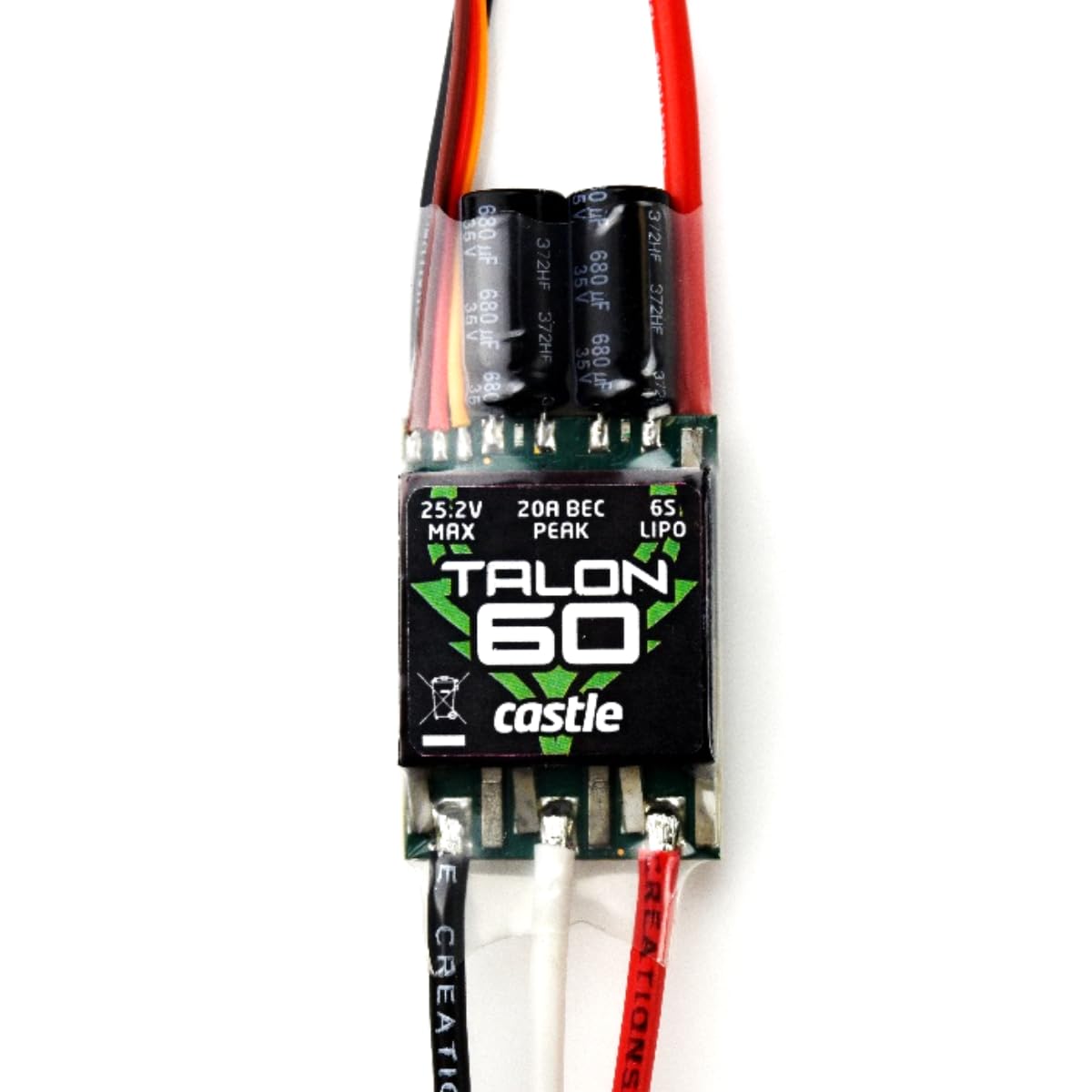 CASTLE CREATION 60 Talon 2 – 6S 60 a 9 (20) a bec regolatore di velocità