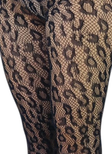 Image of ToBeInStyle Women's Vibrant Multicolor Animal Print Pantyhose Assorted Hosiery