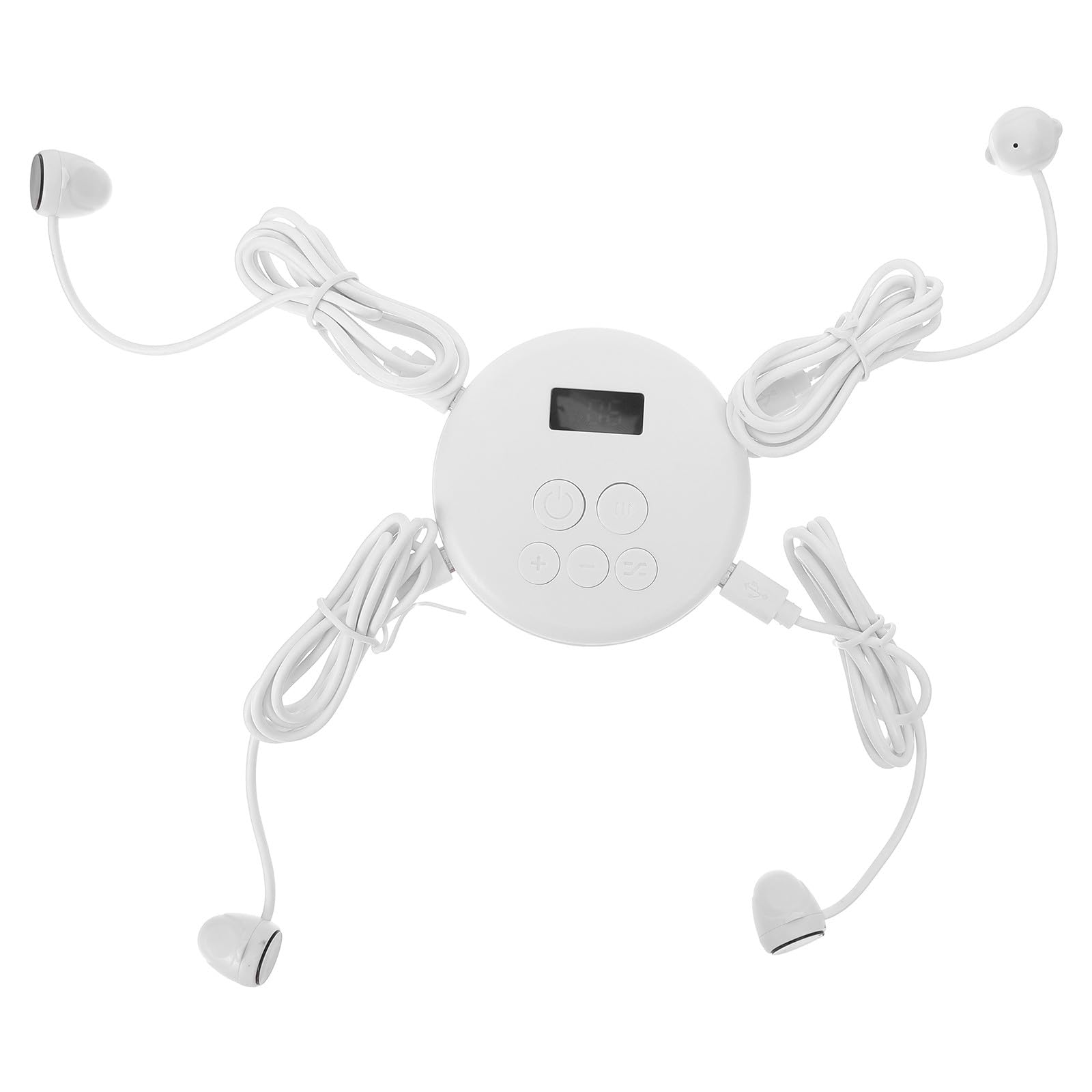 DOITOOL Cliccatore Schermo Automatico per Telefono Touch USB | Abs Bianco, Funzionamento Silenzioso, per Lunghe Dirette e Maratone di Gioco