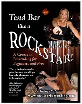 Paperback Tend Bar Like a Rockstar! Book