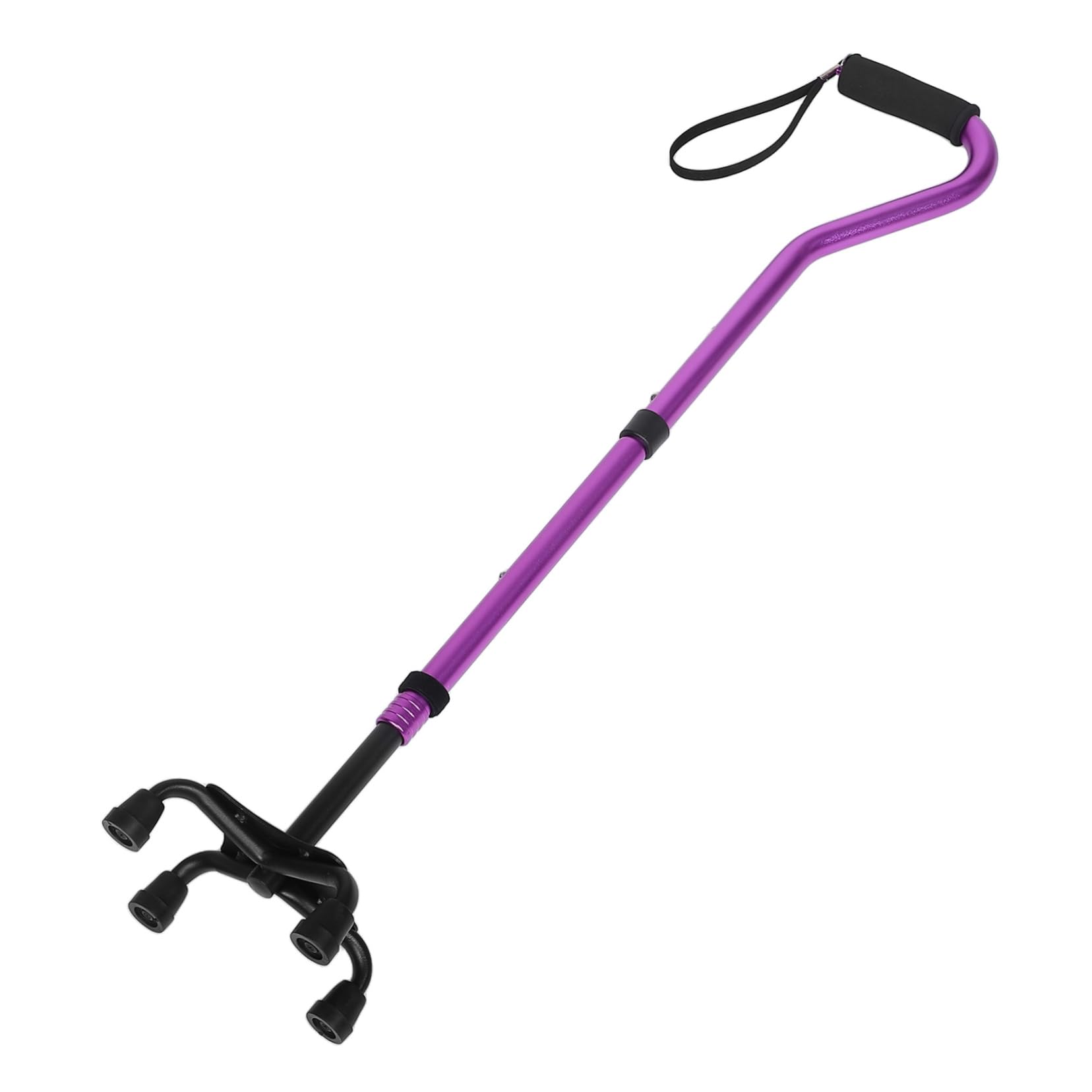Bastón Ajustable con Mango Ergonómico para Personas Mayores y Mujeres