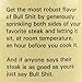 Bull Shit Steak Seasoning, Net Wt 12oz