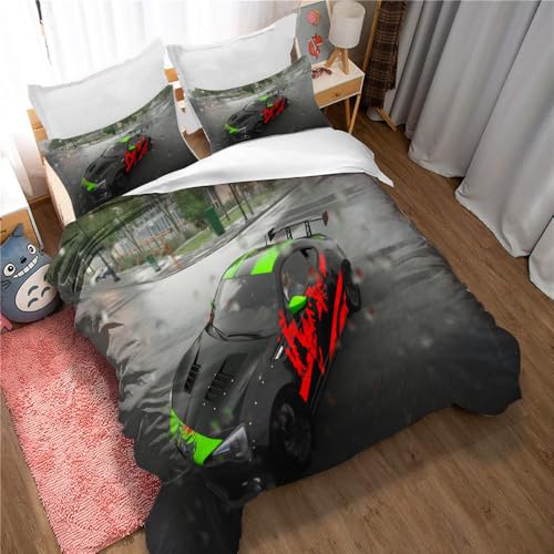 Juego De Ropa De Cama De Algodón Egipcio The Crew, Funda De Edredón, Sábana Suave Tamaño Queen Y Funda De Edredón (The Crew 04,(220x 240cm)-Cama de 150/160)