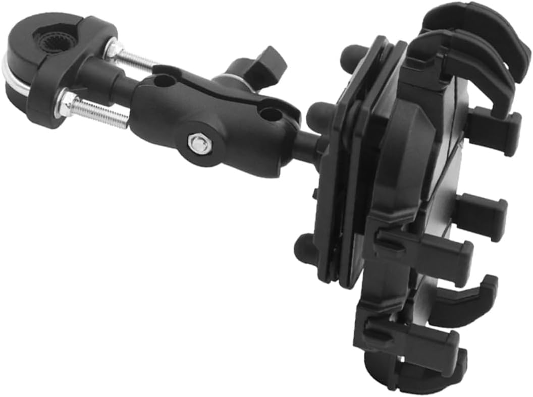 Motorcycle Phone Mount with 360 Degree Rotation and Anti Shock