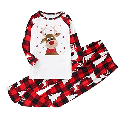Children Girls Boys Family Christmas Pajamas Fashion Christmas Print Pajamas Fall Matching Pajamas For Family Unisex Child 8-9 Years #TOP4