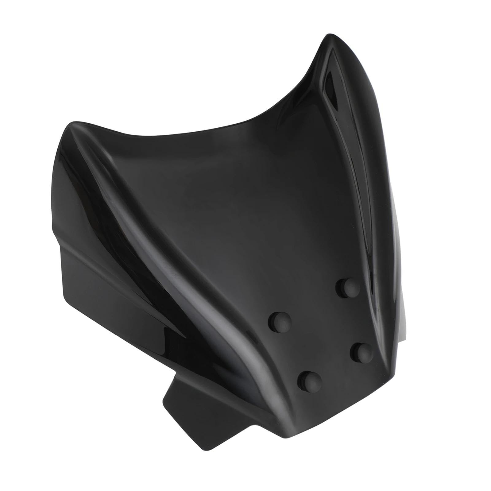 Deflector Aire Parabrisas para CB650R 2019 2020 2021 ABS Parabrisas De Motocicleta Accesorios De Motor Parabrisas Frontal (Color : Negro)