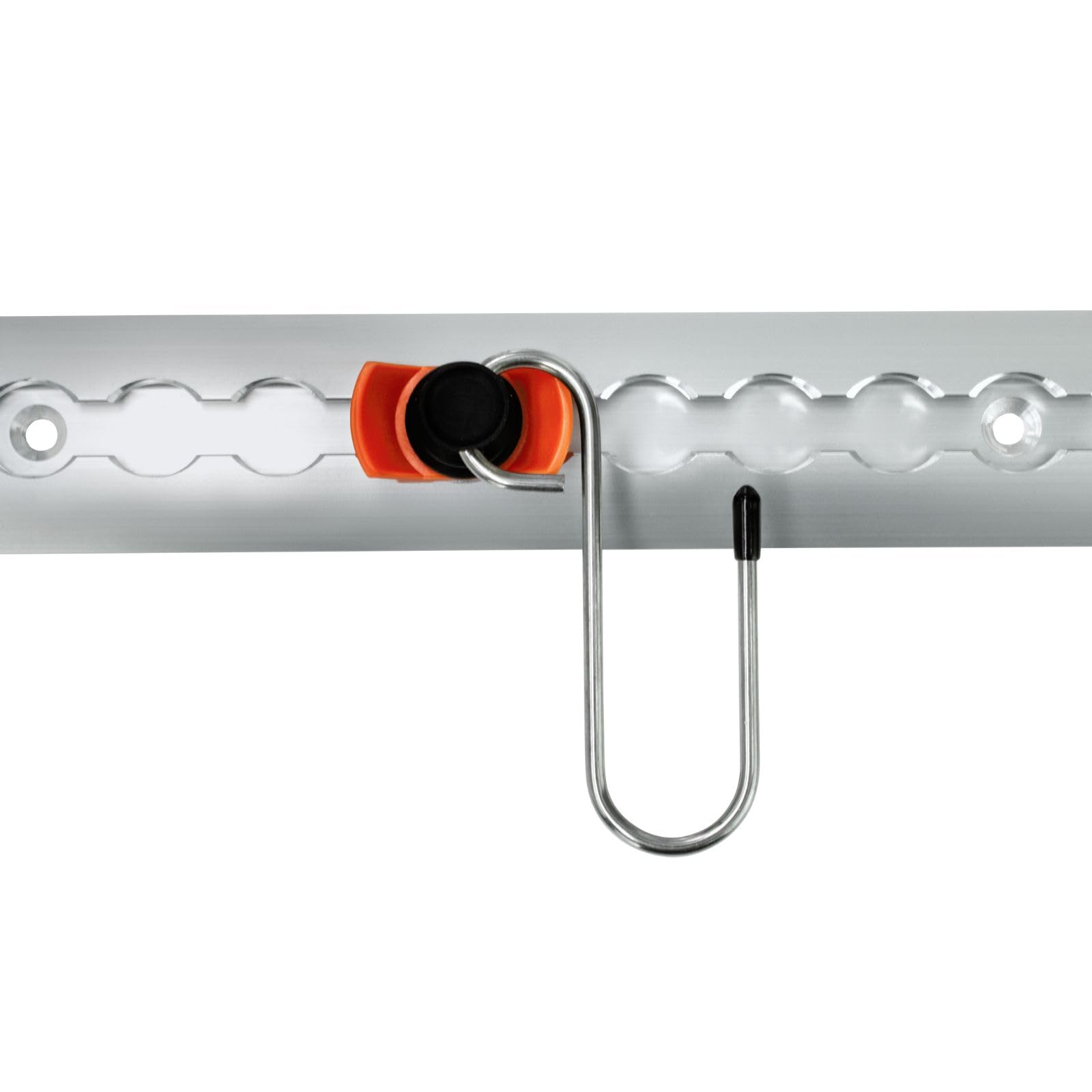 20 Fittinge mit Haken für Airlineschiene, Airlineschiene Zubehör zum Aufhängen bis 50kg Airlineschienen Fitting für Lieferwagen Wohnmobile LKWs