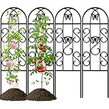 4 Pack Garden Trellis for Climbing Plants 60