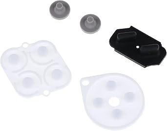 CAZSTYK 10Pcs / 2 Set Conduction Rubber Pad Set Replacement Pad Button Contacts for Controller Gamepad Repair Controller Keypads Replacement Repair Part Spare Accessories