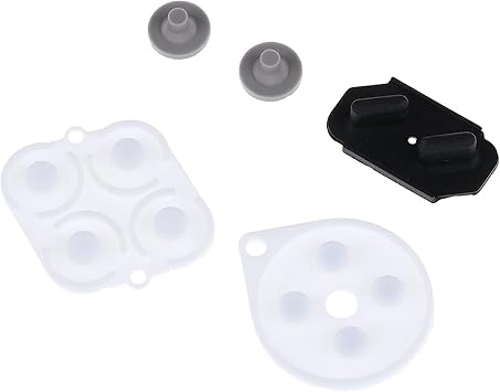 Controller Conductive Rubber Pad Silicone Adhesive Keys Button Pads Kit Repalcement Repair Part