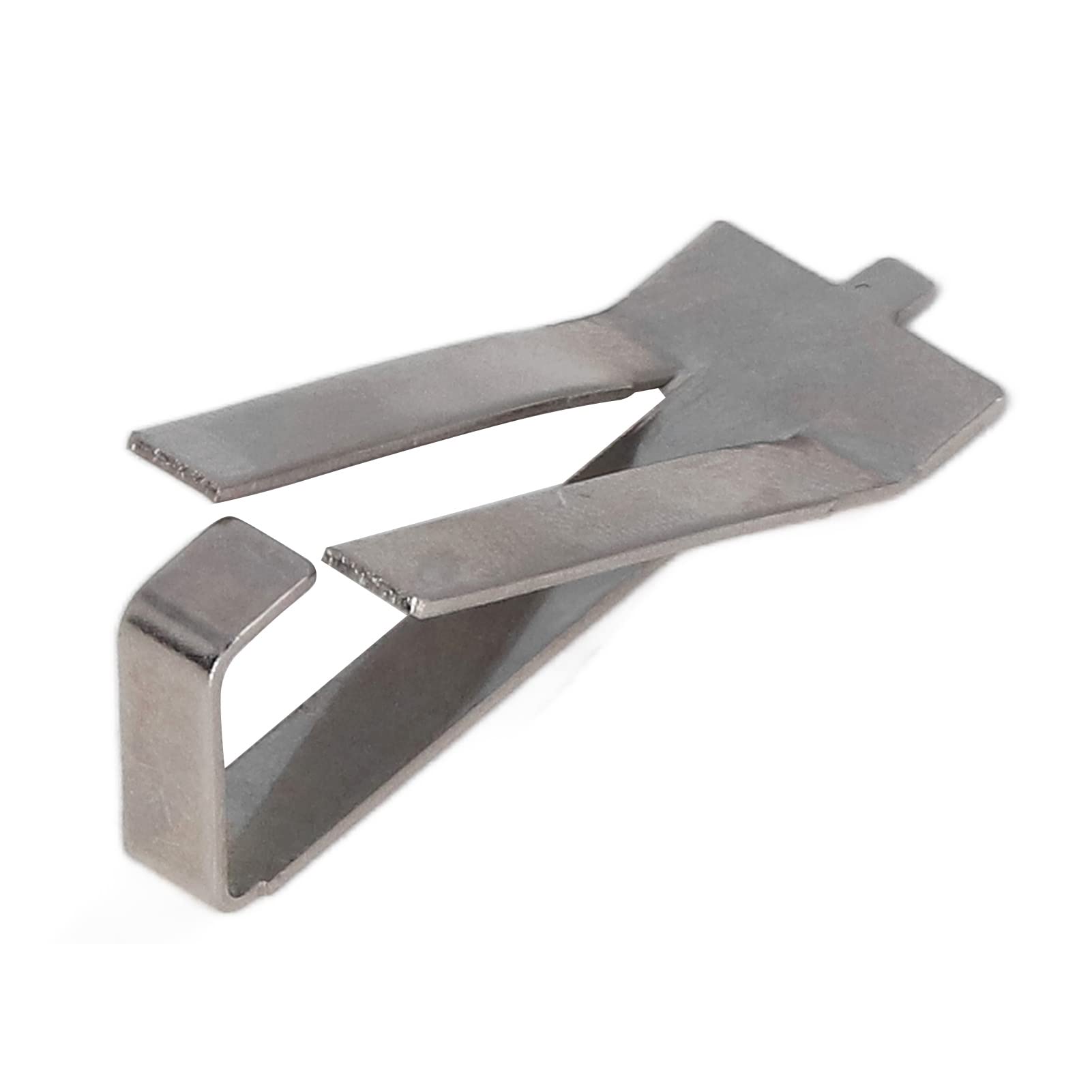Hordion Ender 3 Glasbett-Clips, 12 Stück | Federstahl-Clips Für 3D-Drucker-Bett, Silber – Für Ender 3, CR-10 U.a.