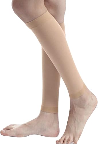 Compression Knee High Leg Socks Calf Sleeve 30-40 mmHg for Women Varicose Veins
