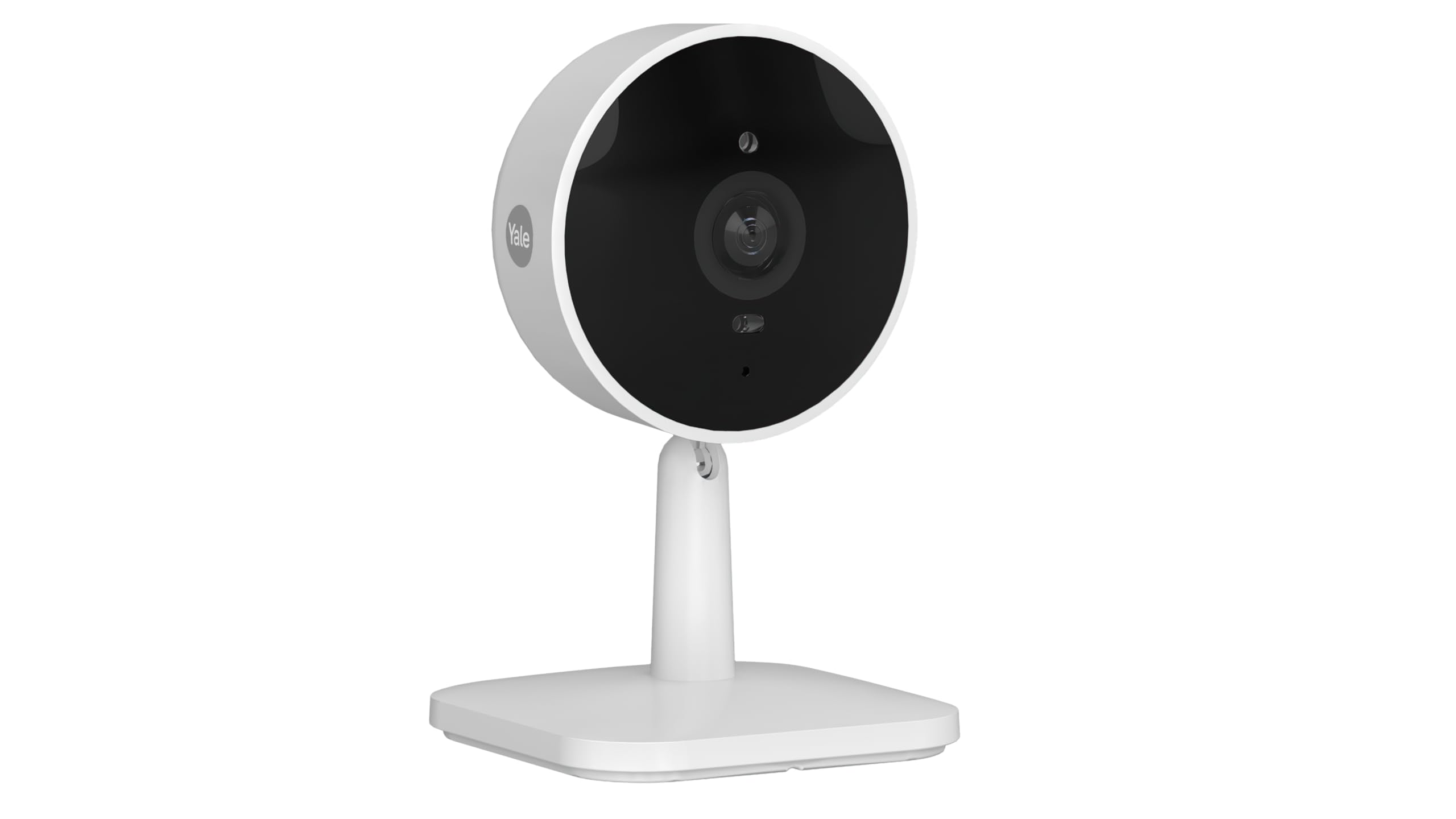 Yale - Caméra d'intérieur Intelligente - SV-IC-1A-W-UK - Full HD Live View & Audio bidirectionnel - Enregistrements de Mouvement - Zones et Planification Personnalisables - Vision Nocturne - Alertes
