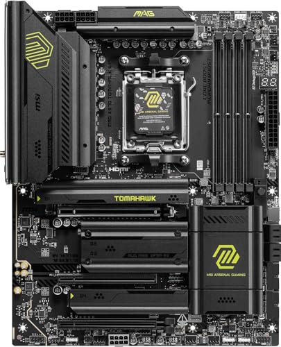 Image of Micro Center AMD Ryzen 7 9800X3D CPU Processor with MSI MAG X870 Tomahawk WiFi Gaming Motherboard (AM5, DDR5, PCIe 5.0, M.2 Gen5, USB4 40Gbps, Wi-Fi 7, Bluetooth 5.4, ATX)