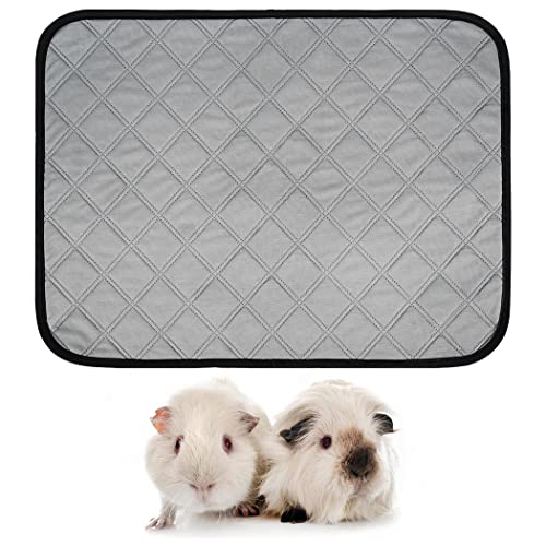 Fanspack Cojín de orina de animales pequeños: 2PCS Simple reutilizable de la jaula del conejillo de indias Liner Hamster Pee Mat Cover