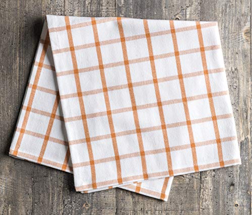 Maison D' Hermine Cloth Napkins 18"X18" 100% Cotton Decorative Washable Table Napkin For Kitchen, Party, Wedding, Restaurant & Camping, Zuid-Holland - Apricot Tan (Set Of 6) #TOP5