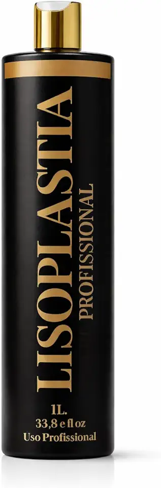 Progressiva Lisoplastia Profissional 1L, Alisamento Sem Formol, Redução de Volume, Anti-Frizz, para Todos os Tipos de Cabelo