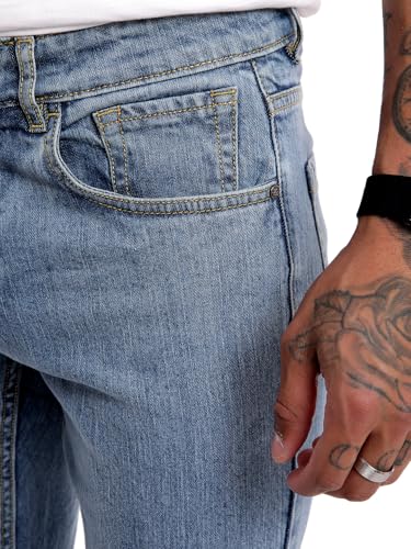 Image of WROGN Men's Cotton Stretch Jeans | Mid Rise | Slim Fit