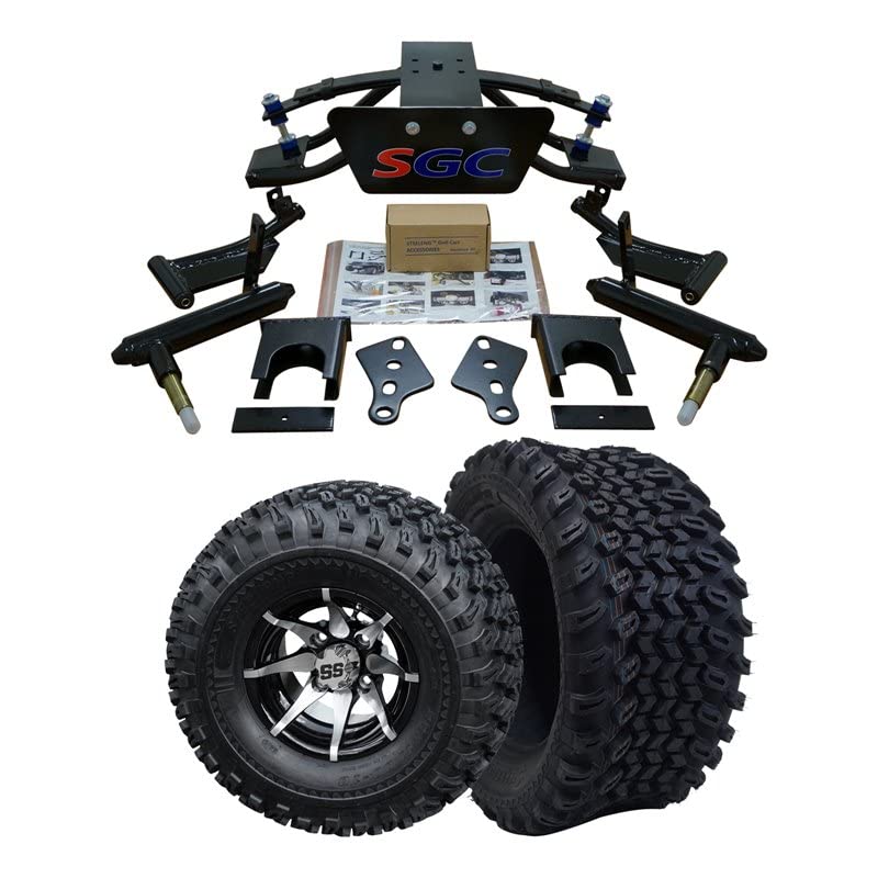 Hardcore Parts 6” Heavy Duty Double A-Arm Suspension Lift Kit for Club Car...