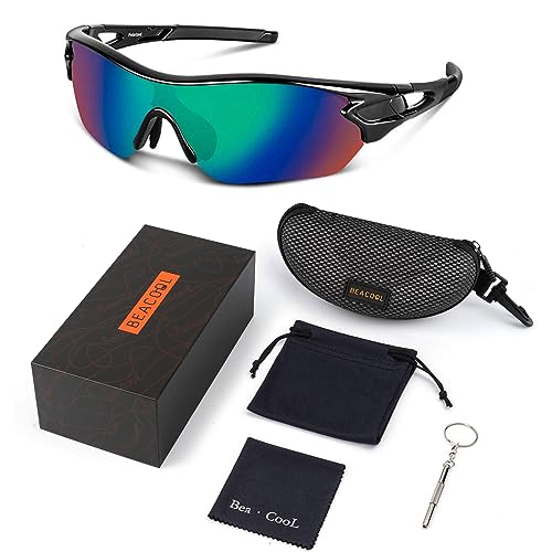Image of BEACOOL Polarized Sports Sunglasses for Men Women Youth