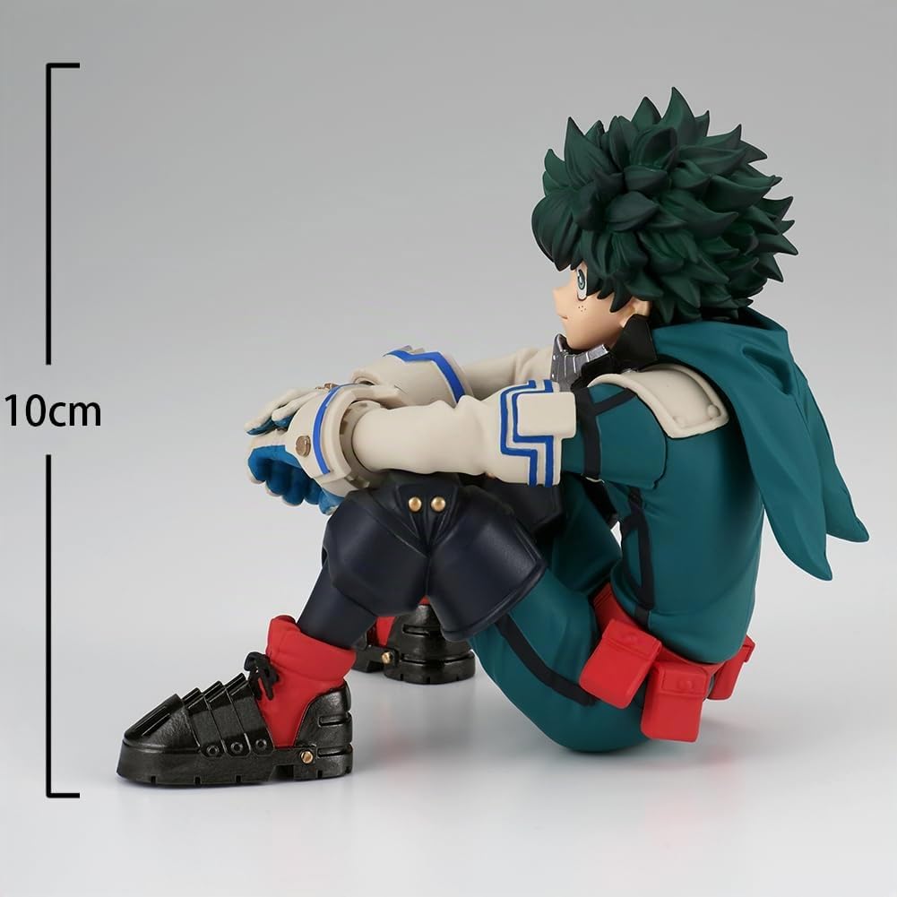 MHA Bakugou Katsuki/Todoroki Shouto/Midoriya Izuku Figur 10 cm PVC-Modell MHA Actionfigur Statue Desktop-Dekoration Manga Sammlerstück Ornament 3 Stück