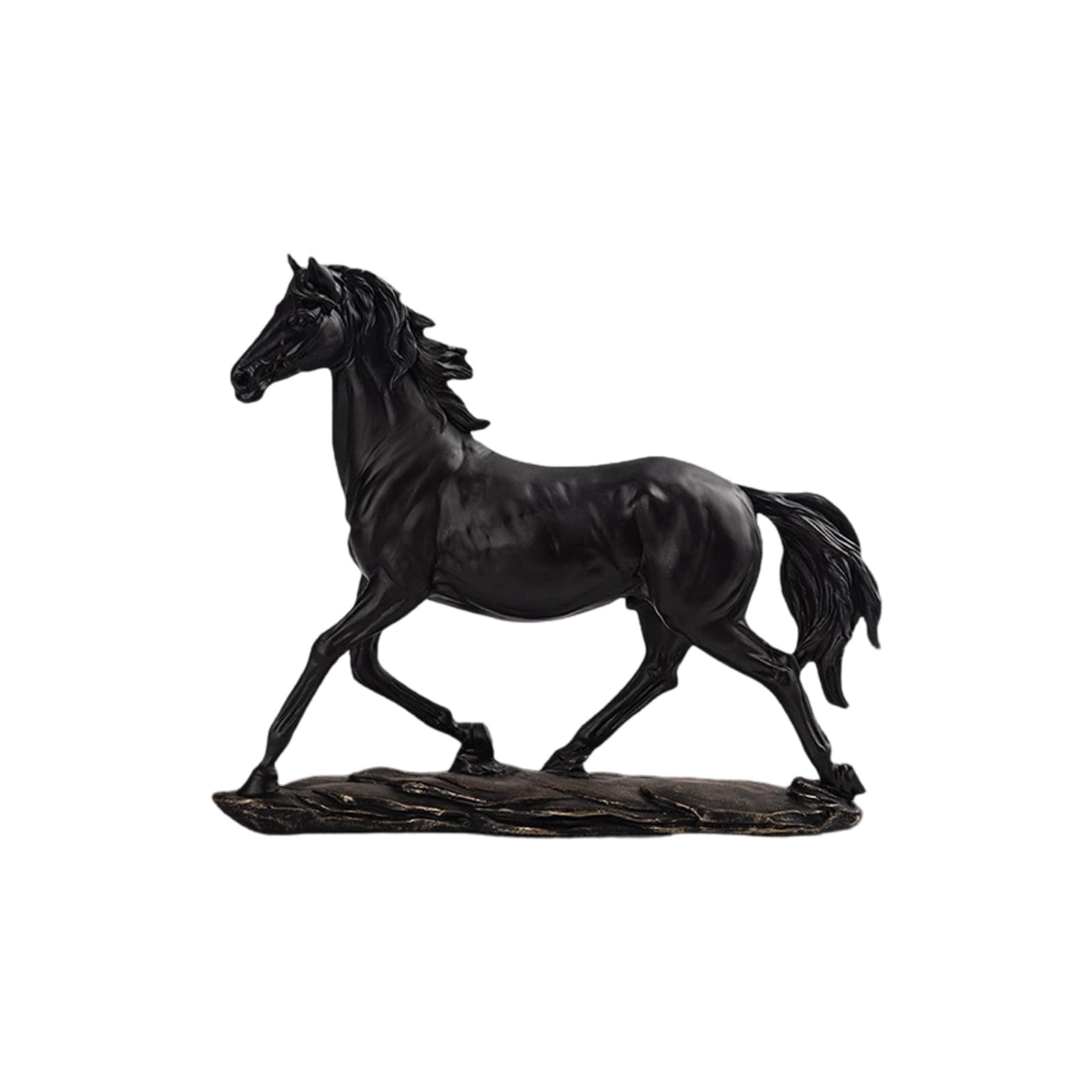 YPBEW Lucky Wealth Horse Statues Sculptures Animal Statue Collectibles Figurines Feng Shui Ornament Home Decorations Gift Animal Statue Sculpture