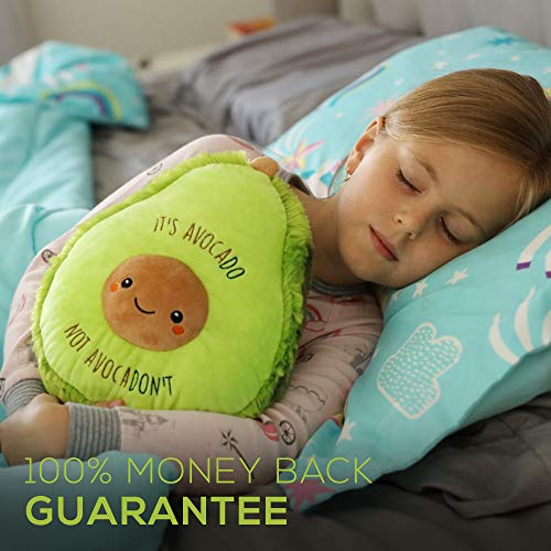Stuffed Avocado - The Original Its Avocado not AvocaDONT Large Avocados Plush Animals Toy. Avocado Gifts Inspirational Text for Birthdays, Valentines or Christmas. Cute, Fun, Soft & Gift Wrapped - Thumbnail 7