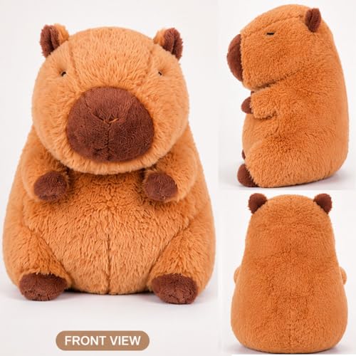 Image of Capybara 25cm | Ultra Soft Plush Stuffed Toy | Cute Hugging Pillow | Gift for Kids Boys Girls
