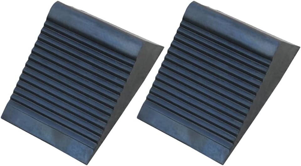 Vorcool 車止め タイヤ止め 置くだけ おしゃれ 普通車 駐車場 2個セット 人気商品