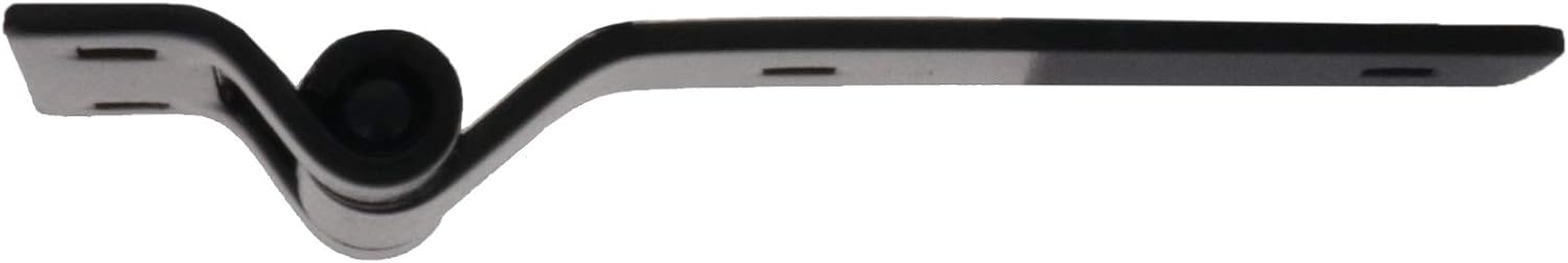 TCH Hardware 3" Stainless Steel Strap Tee T Hinge | Heavy Duty | Garage, Barn Door, Gate, Shed, Cargo Box, Trailer and Truck Strap T Hinge (2 Pack, Black)