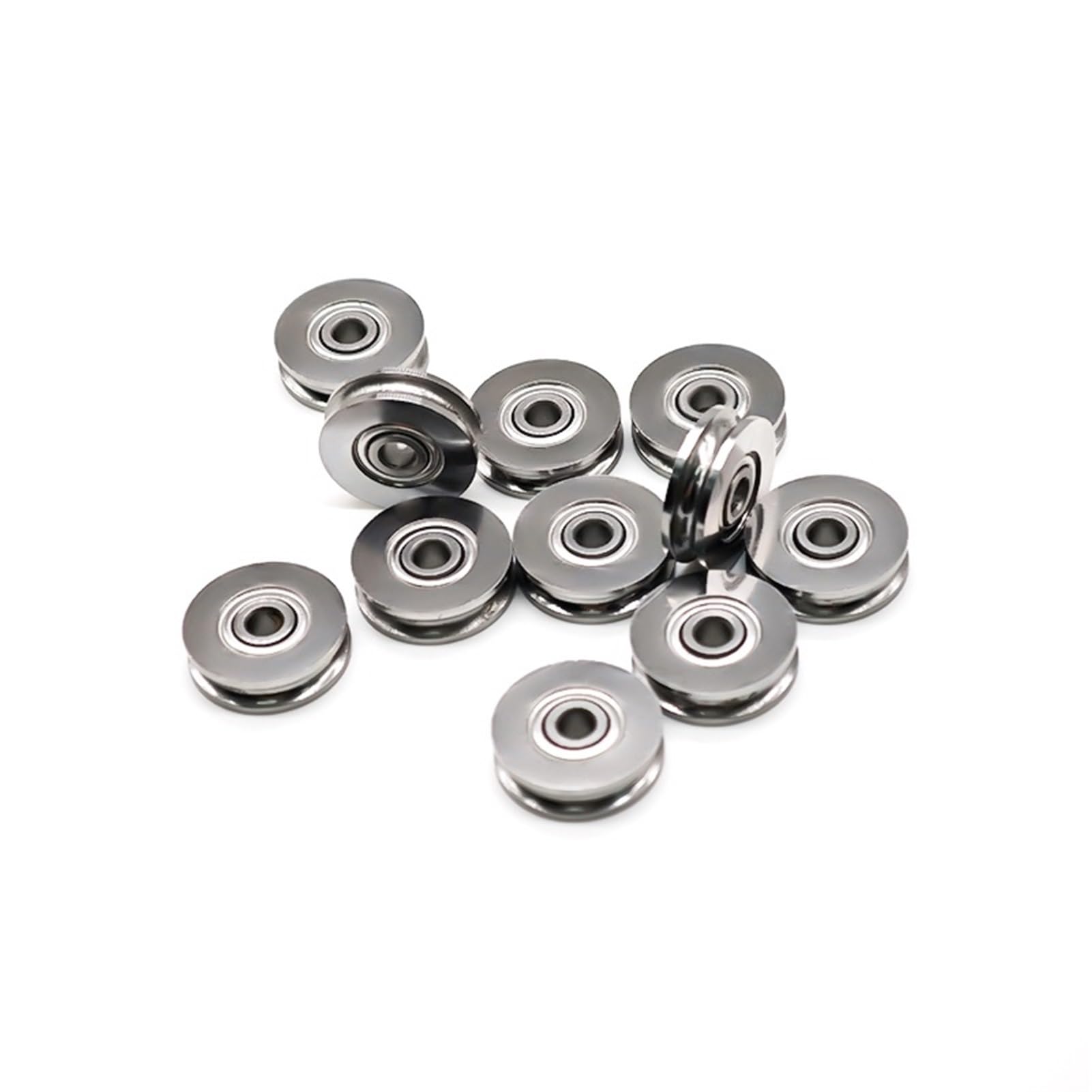 Cuscinetti a sfere a gola profonda 10 PZ SU3-14ZZ 3x14x4 mm Cuscinetti a rulli SU3-14 Sfere a gola profonda Ruota a gola a U