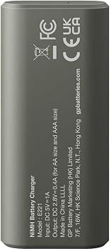 GP E221 USB CHARGER (Battery-Free Model) 2 Channel for both AA and AAA rechargeable batteries