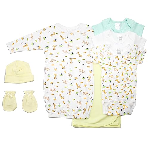 Bambini Unisex Newborn Baby 7 Pc Layette Set