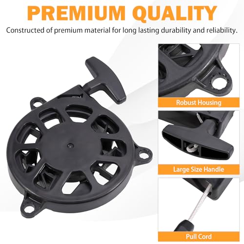 Image of Yinlowa Recoil Starter for Honda GCV170 GCV200 HRN216 HRX217K6