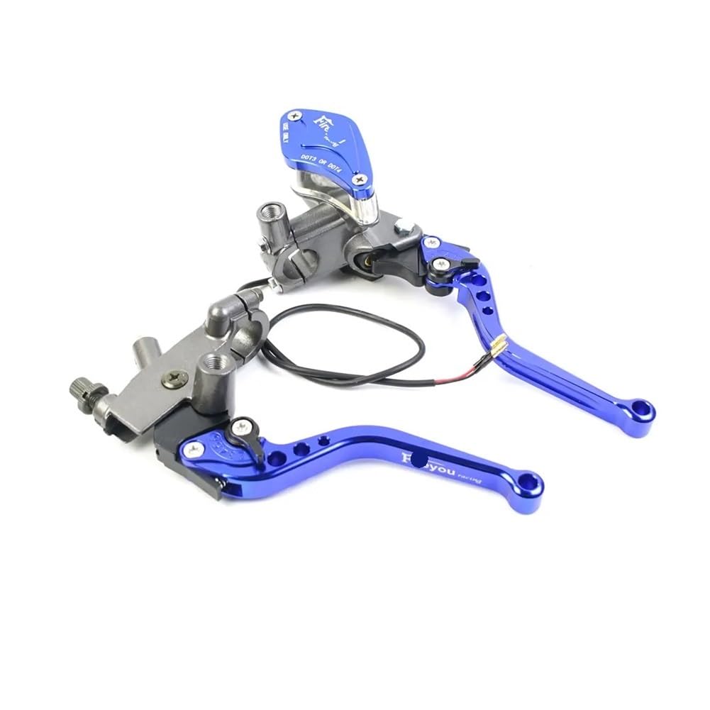 Leviers de frein et d'embrayage hydrauliques universels moto MSX125 22mm