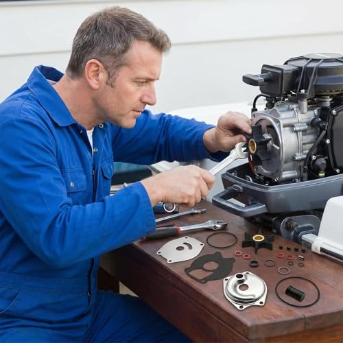 Image of 99157T2 Water Pump Repair Kit replaces 85098A2 99157A2 fits Mercury Marine 9.9-25HP 2-Stroke & 4-Stroke Outboard Sierra 18-3213