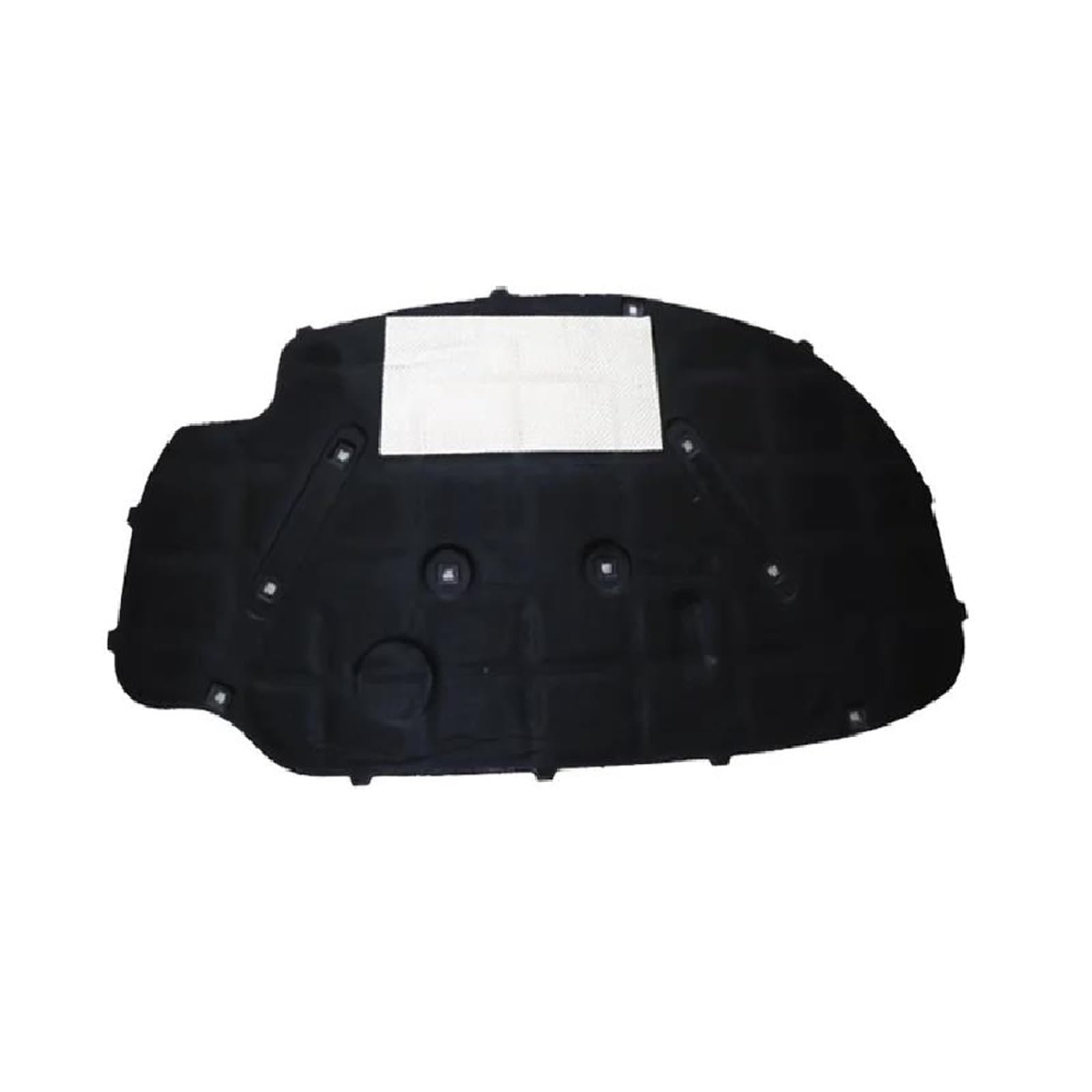 Sadqrg Type A Car Engine Hood Sound Pads For Vw For Golf 5 Mk5 For Gti 2004-2009 Hood Insulation Pad Engine Cover Liner Cotton Soundproof Heat Mat(Type A)