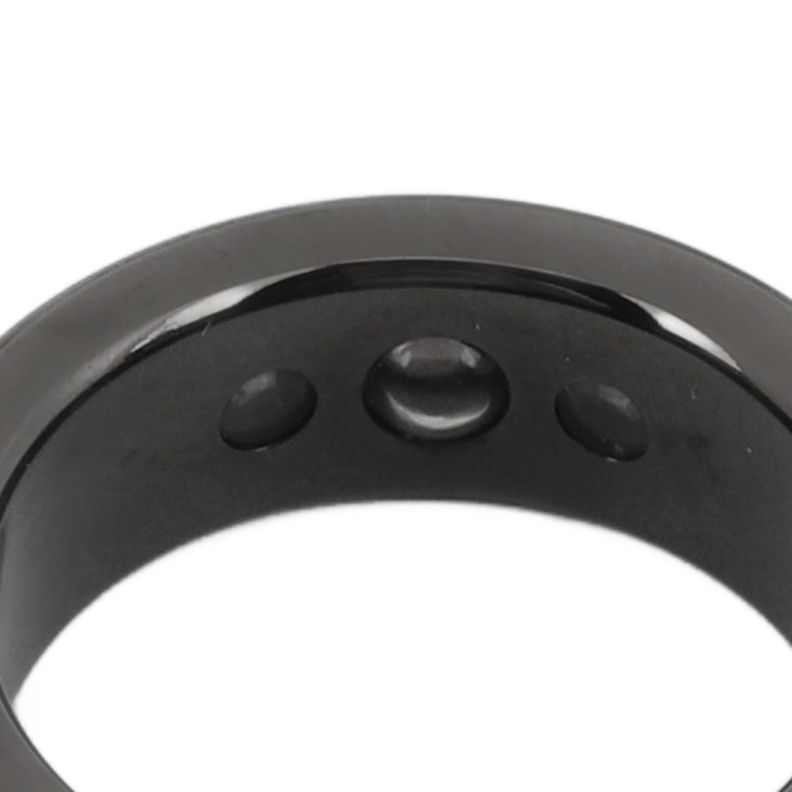 ASHATA Smart Ring Health Tracker, monitoraggio del sonno, indossabile, impermeabile IP68, contapassi, monitoraggio del sonno, anello intelligente per donne e uomini, nero
