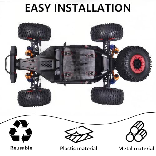 Coco Berming 30 Stück Rc Auto Clips, Schwarz Rc Karosserie Clips, Körper Shell Pin Bent Springy für Ferngesteuerte Automodelle in Verschiedenen Maßstäben (Schwarz)