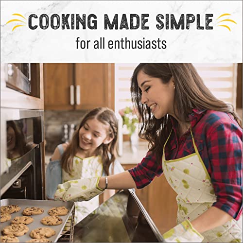 Checkered Chef Baking Sheet Set - Large 13" X 9.5" Stainless Steel Quarter Pan For Baking W/Oven Safe Cooling Rack #TOP6