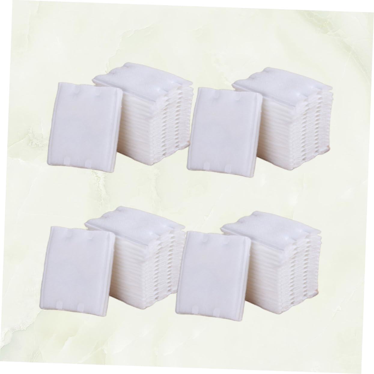 MAGICLULU 666pcs Double-Sided Makeup Remover Pads Reusable Cotton Pads for Makeup Removal Facial Cleansing Applications Soft and Absorbent Cotton Rounds Convenient Packaging