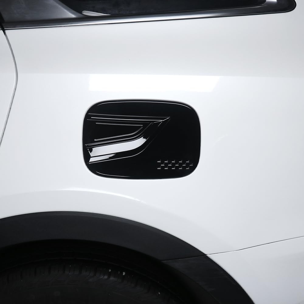Cnaurda ABS Fuel Tank Cover, Oil Cap, Gas Cover Trim Sticker Compatible with Kia Sorento 2021-2026 Exterior Accessories (Black)