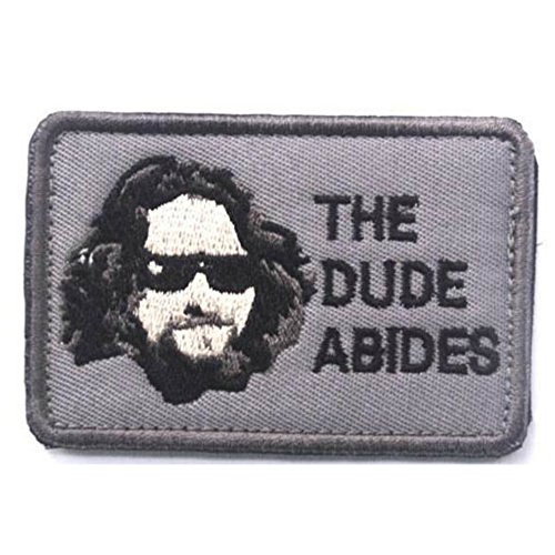 The Big Lebowski The Dude Abides Aufnäher Cover