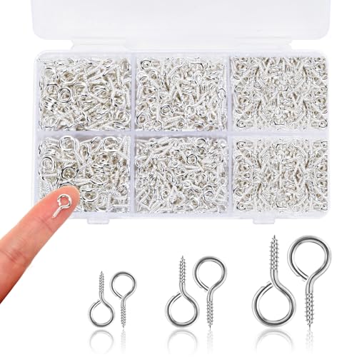 Épingles à œillet à vis pour suspendre facilement vos perles et breloques faites main - 2