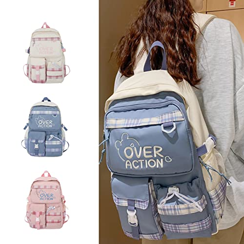 Sac à dos grande capacité en nylon résistant avec compartiment ordinateur - 3