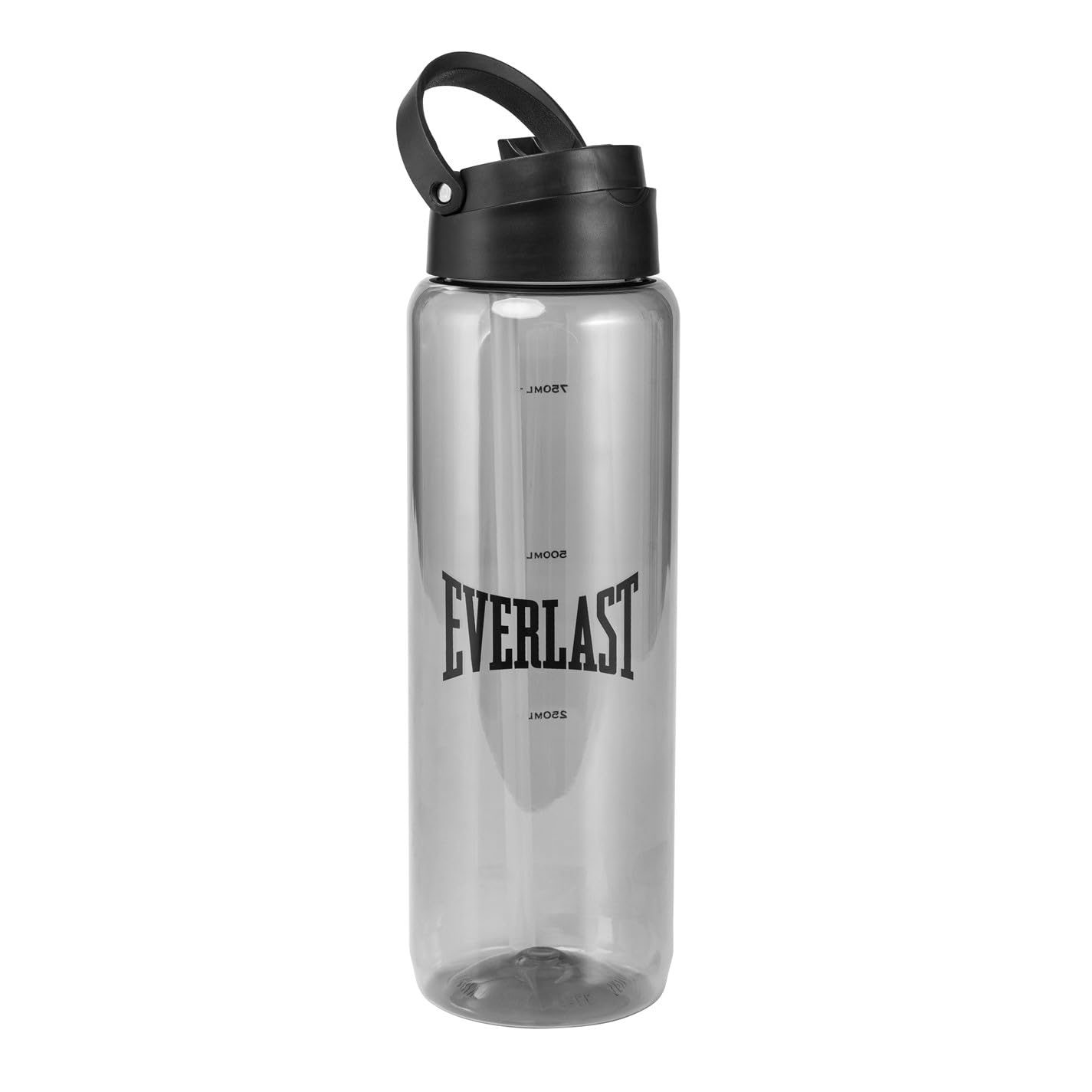 Everlast Tinted Tritan Straw Water Bottle Black/Clear