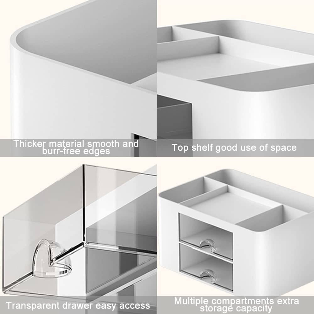 Axroad Mall Desk Organiser with Drawer - Image 3