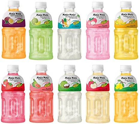 Fruit Juice Drink with Nata de Coco (Gotta Chew) 320ml (10 Flavours Set)