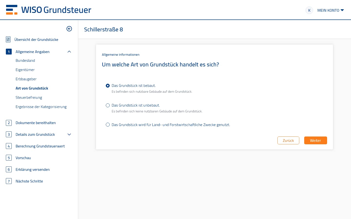 WISO Grundsteuer 2022 (für Feststellungsjahr 2022) [Web Browser | Web Version] | Aktivierungscode per Email